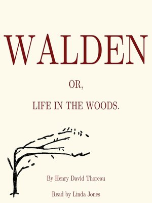 cover image of Walden, or Life in the Woods